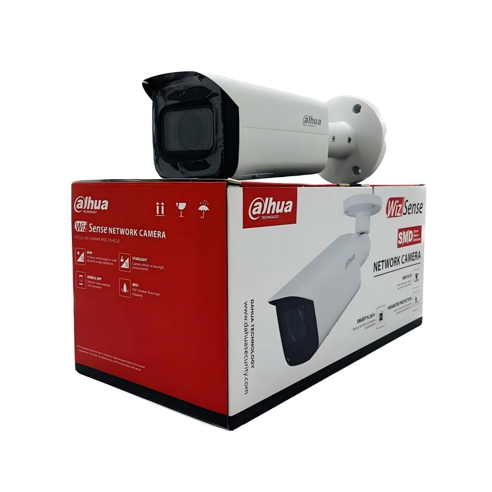 DH original 2.7-13.5mm motorized in stock IPC-HFW3841T-ZAS-S2 black 8MP IR Vari-focal Bullet WizSense Network Camera DMSS