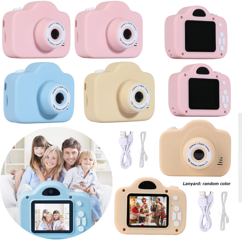 Jumon High Quality Mini Digital Kids Toy Camera HD Creative Rechargeable Digital Camera For Children Toddler Party Gifts