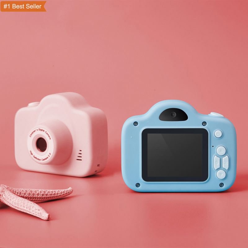 Jumon High Quality Mini Digital Kids Toy Camera HD Creative Rechargeable Digital Camera For Children Toddler Party Gifts