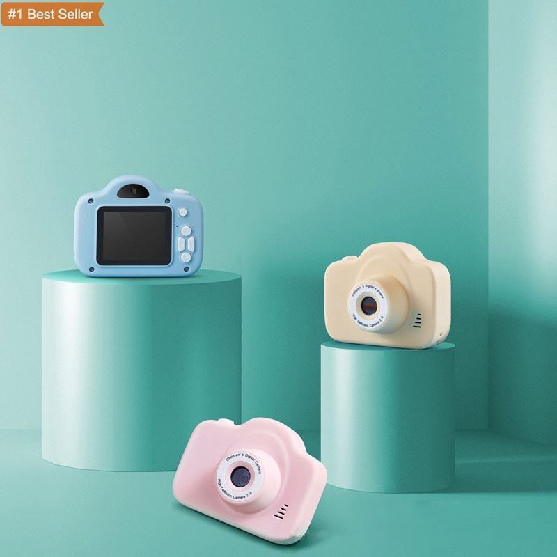 Jumon High Quality Mini Digital Kids Toy Camera HD Creative Rechargeable Digital Camera For Children Toddler Party Gifts