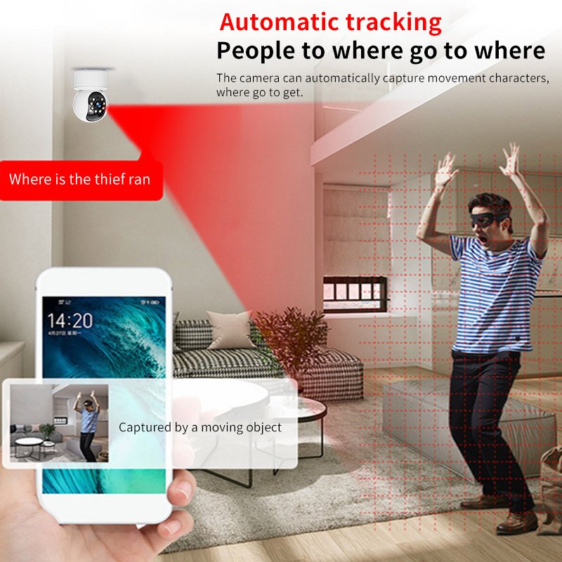 Cheap High Quality 1080P 5G Home WIFI security camera HD network system Night vision low power network camera