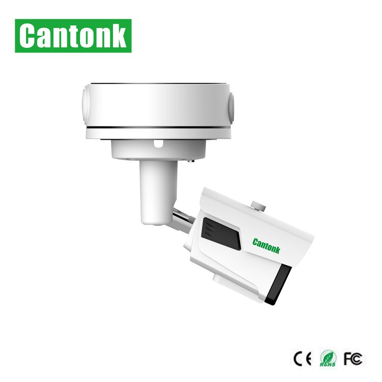 Cantonk HD Analog 4k Lite Metal & Weatherproof IR Camera Bullet Coaxial Camera with 2.8-12mm Manual Zoom Lens