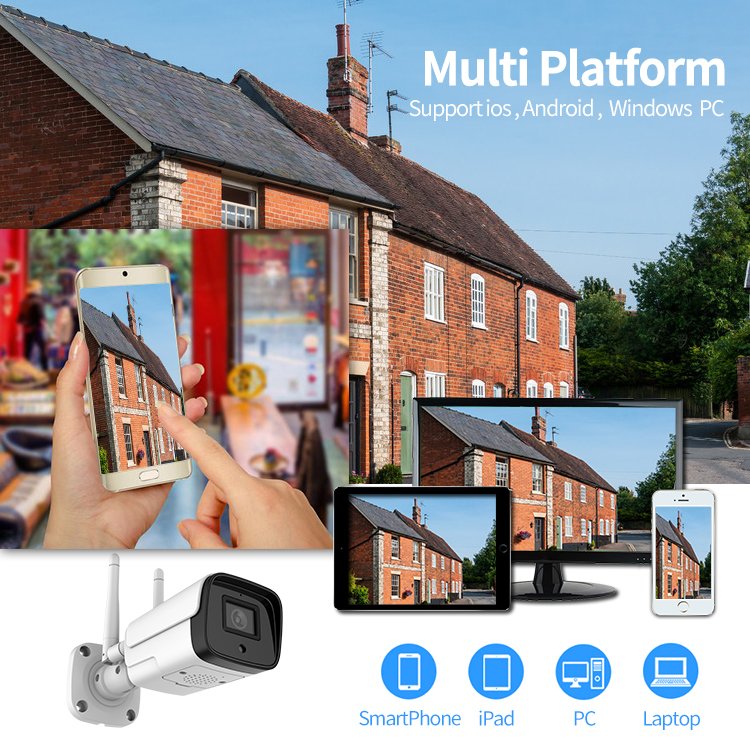 24/7 Full-Color Wide Angle Analog CCTV Camera Outdoor Color Night Vision Waterproof Bullet Security Surveillance Camera