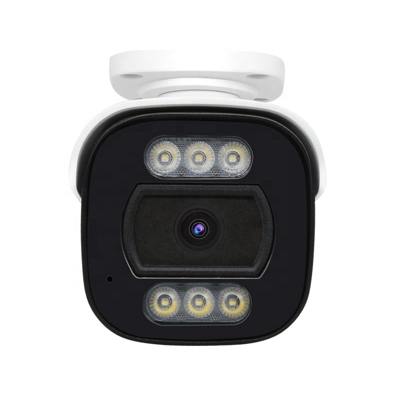 Manufacturer 4k Full Color Audio PoE IP Bullet Camera 2.8mm Fixed Dual Light 8MP Outdoor Waterproof Surveillance Network Camera