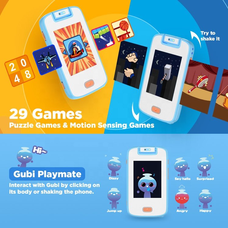 Mini learning cell phone Elektronische Kids Toy Cell Phone Kinder Spielzeug Mobile Smart Handy Smartphone Telefon