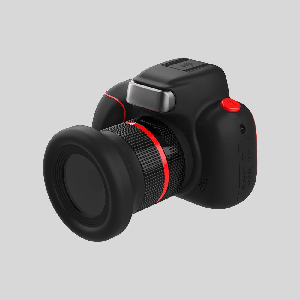 1080P 30 FPS Mini Video Mini SLR 44M Pixels Dual Lens 2.4Inch Screen HD AF LED Flashlight Selfie Kids Mini Camera