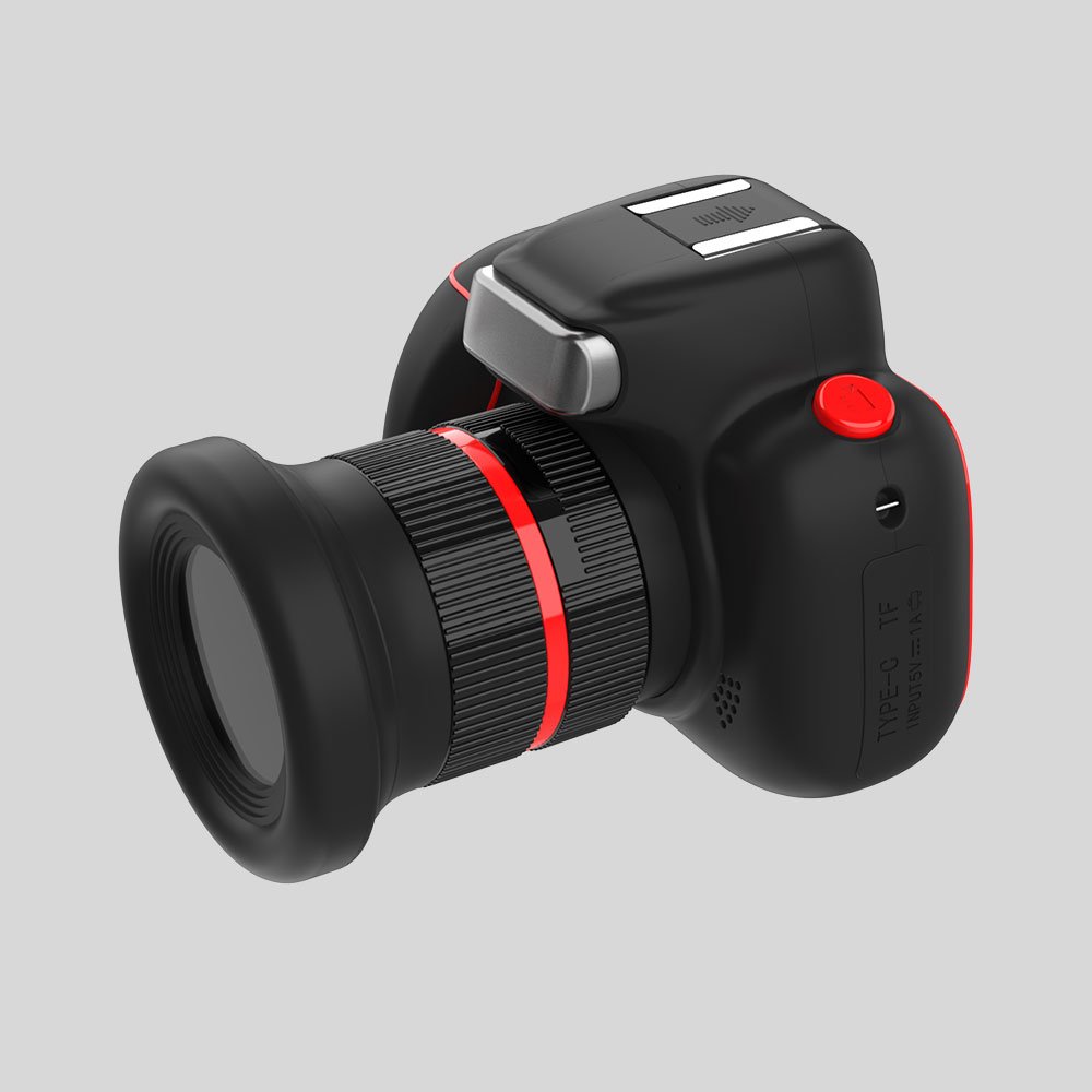 1080P 30 FPS Mini Video Mini SLR 44M Pixels Dual Lens 2.4Inch Screen HD AF LED Flashlight Selfie Kids Mini Camera