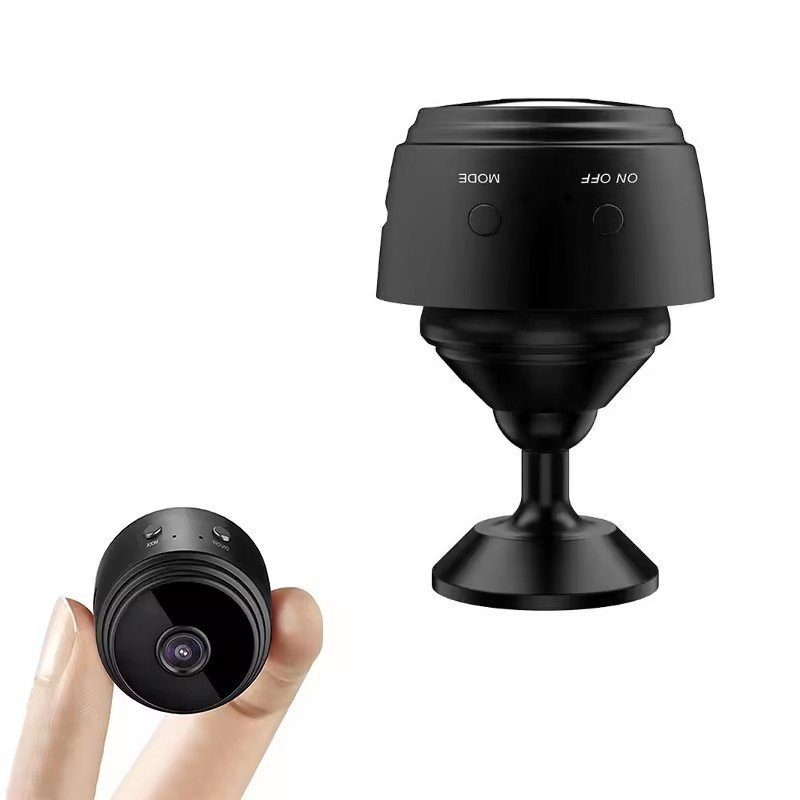 Mini Camera WiFi Camera Cell Phone App Wireless Recording 1080P HD Nanny Camera with Vision