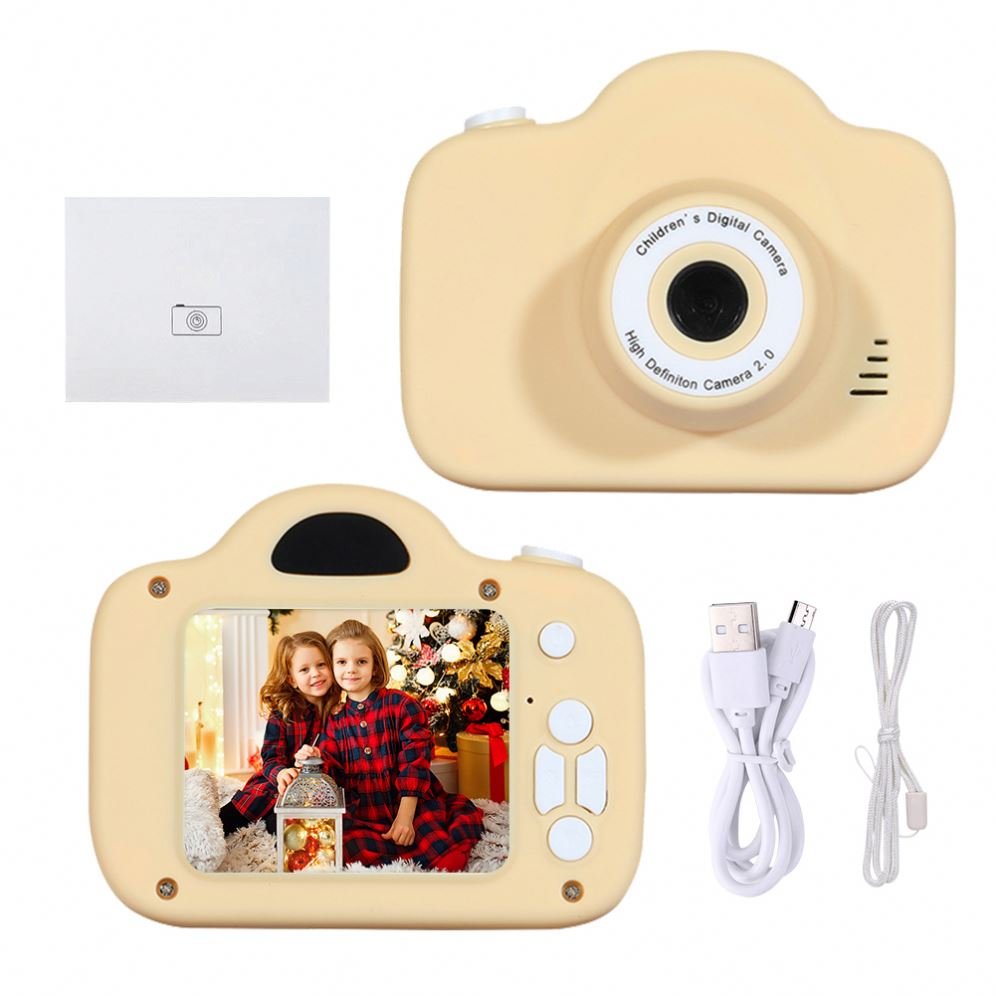 Mini Toddler Camera Multifunctional Child Selfie Camera Toy Portable Digital Camcorder Toy USB Charging for Children Party Gifts