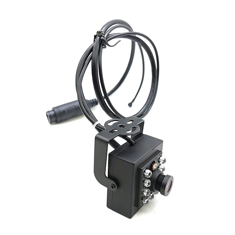 Mini Network Camera Security 1080P 40*40mm Square Invisible IR Led Night Vision Alarm Micro CCTV IP Camera POE with Microphone
