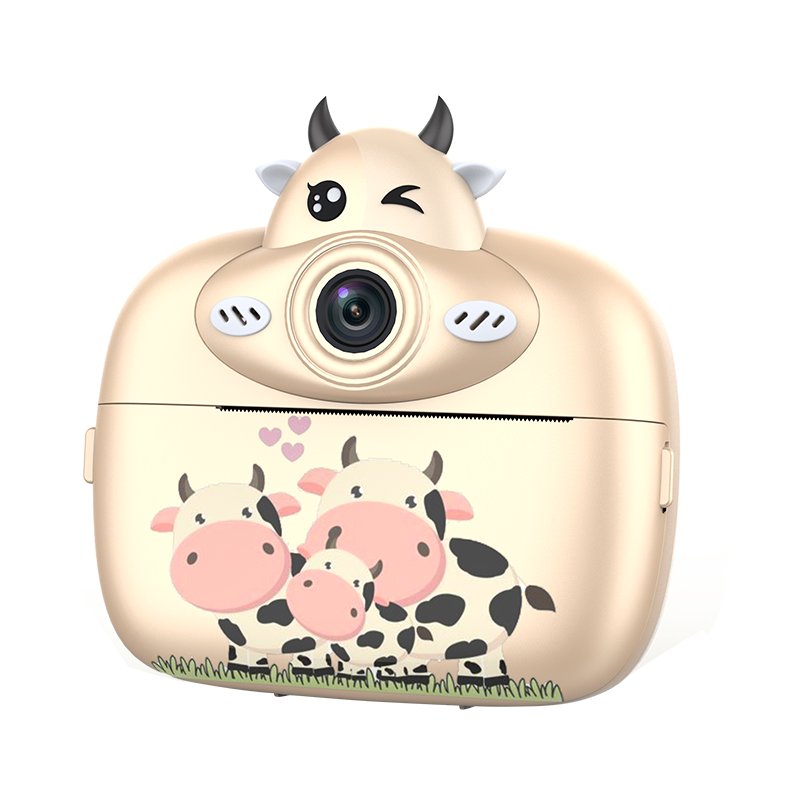2024 New Mini Camera for Children Dual Lens Christmas Gift Action Picture Baby Video Games and MP3 Kids Printing Camera