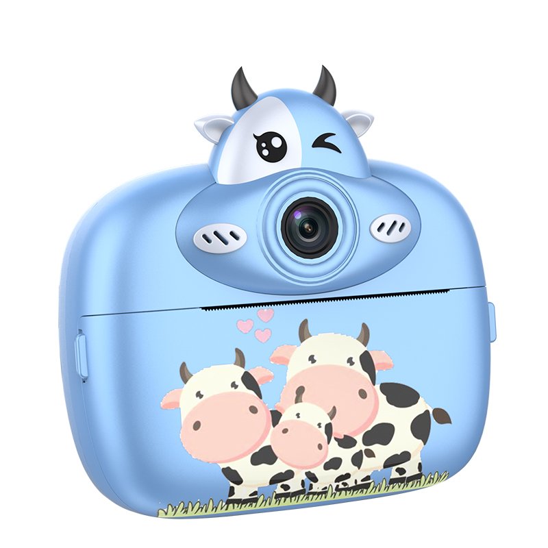 2024 New Mini Camera for Children Dual Lens Christmas Gift Action Picture Baby Video Games and MP3 Kids Printing Camera
