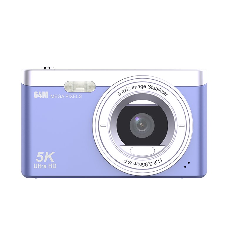 5K Vlogging Video Camera 2.8inch HD Screen Mini Digital Camera Professional 16X Digital Zoom Selfie Camera