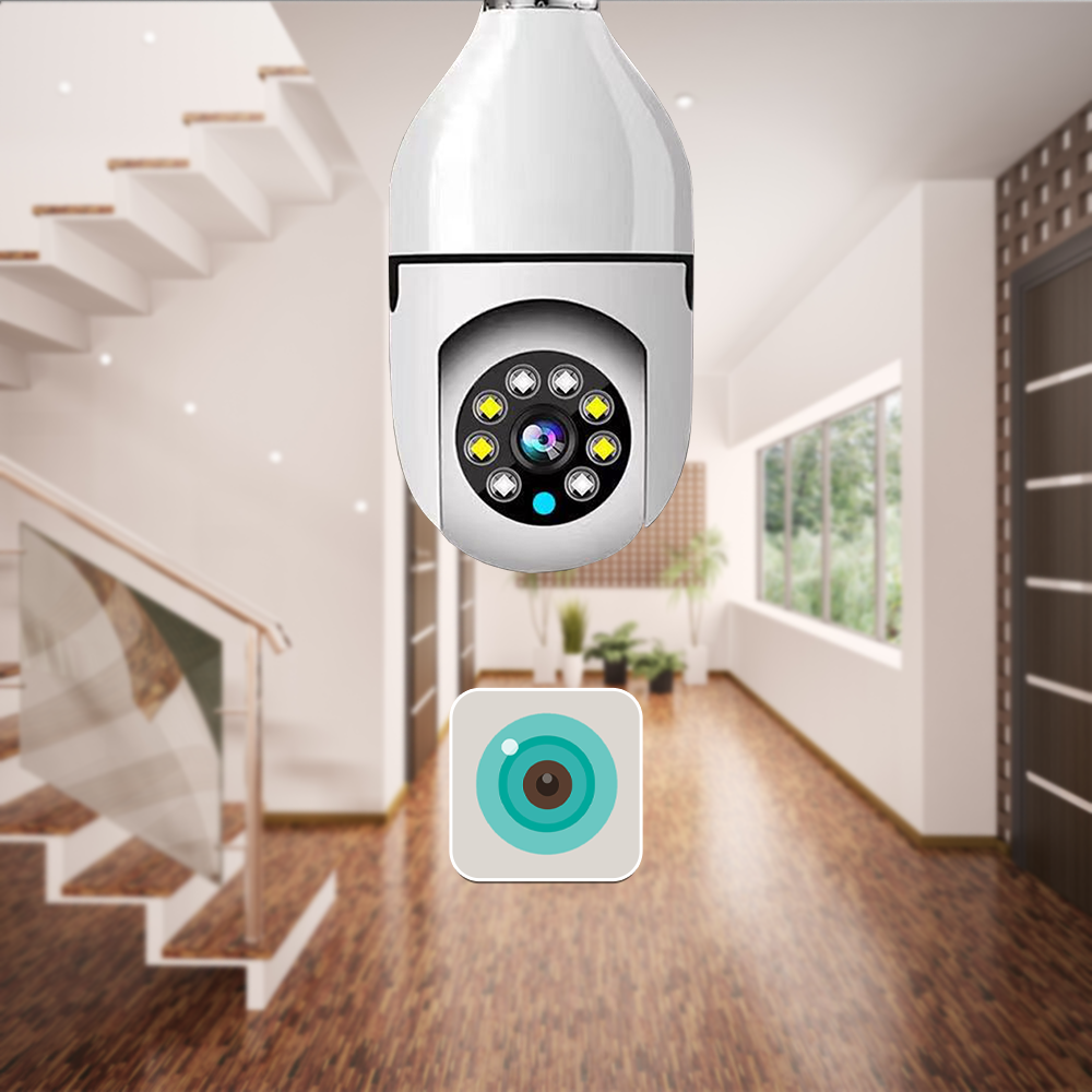 2MP 1080P Wireless IP Network Camera Excellent 360 Degree Auto Tracking PTZ Night Vision Cloud Data Storage Hidden CCTV Security