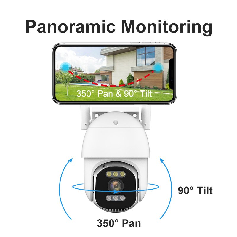 Smart Camera 3MP RJ45 Wifi Smart Two-way Intercom Auto Tracking Full HD IP Smart WiFi Security Camera