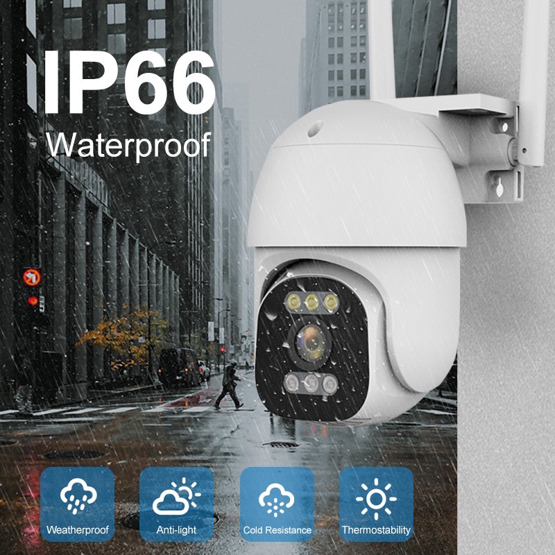 Smart Camera 3MP RJ45 Wifi Smart Two-way Intercom Auto Tracking Full HD IP Smart WiFi Security Camera