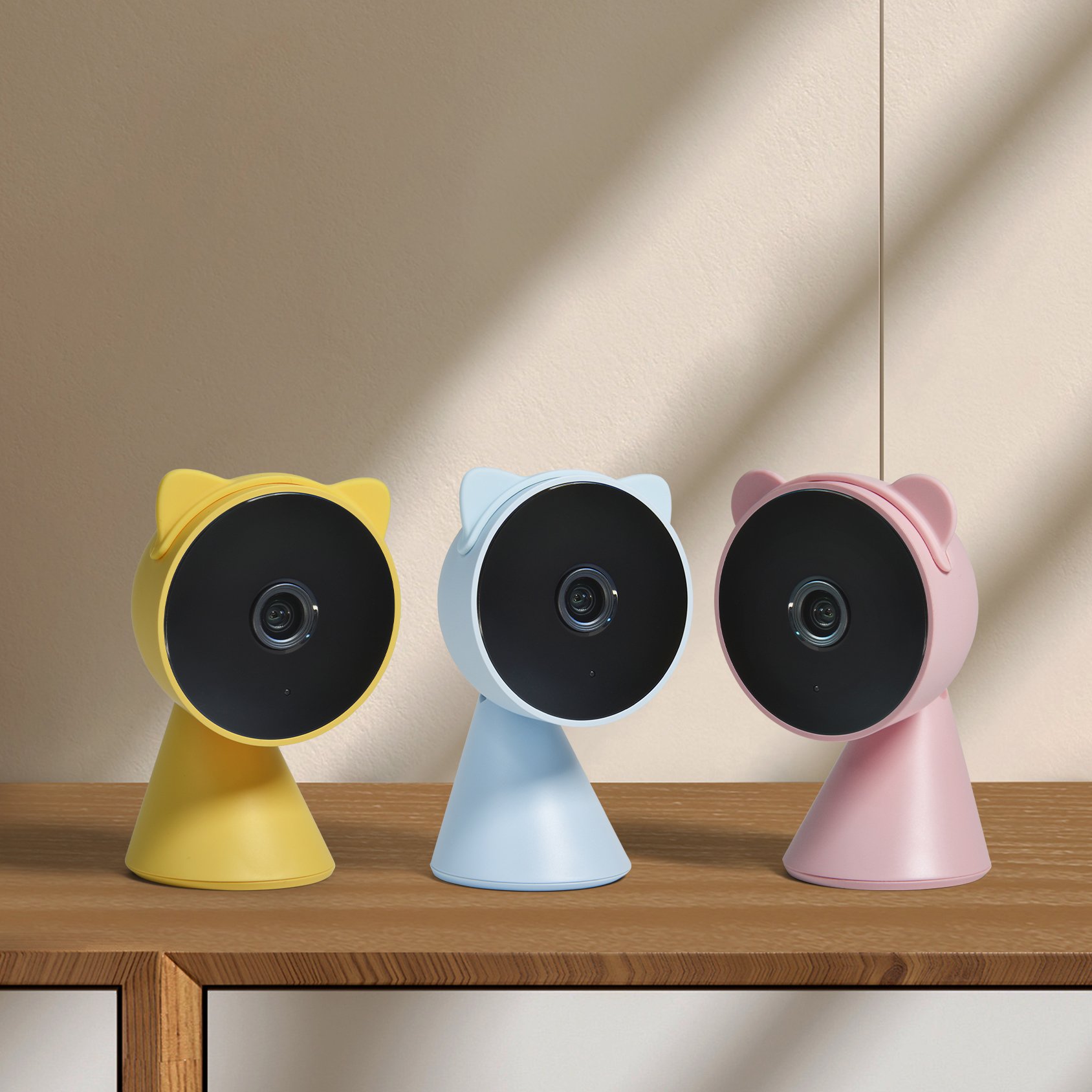 Tuya Intelligent Long Range Electronic Safety Two Way Talk Cameras Infrared Wireless Wifi House Security Mini Camera