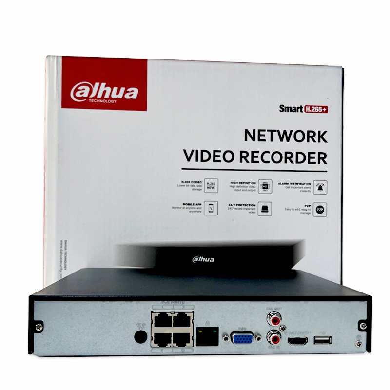 Original Dahua 4 8 16 32 64 128 Channel NVR 4CH 8CH 16CH 32CH 64CH Port POE 1080P 5MP 8MP 4K Dahua NVR