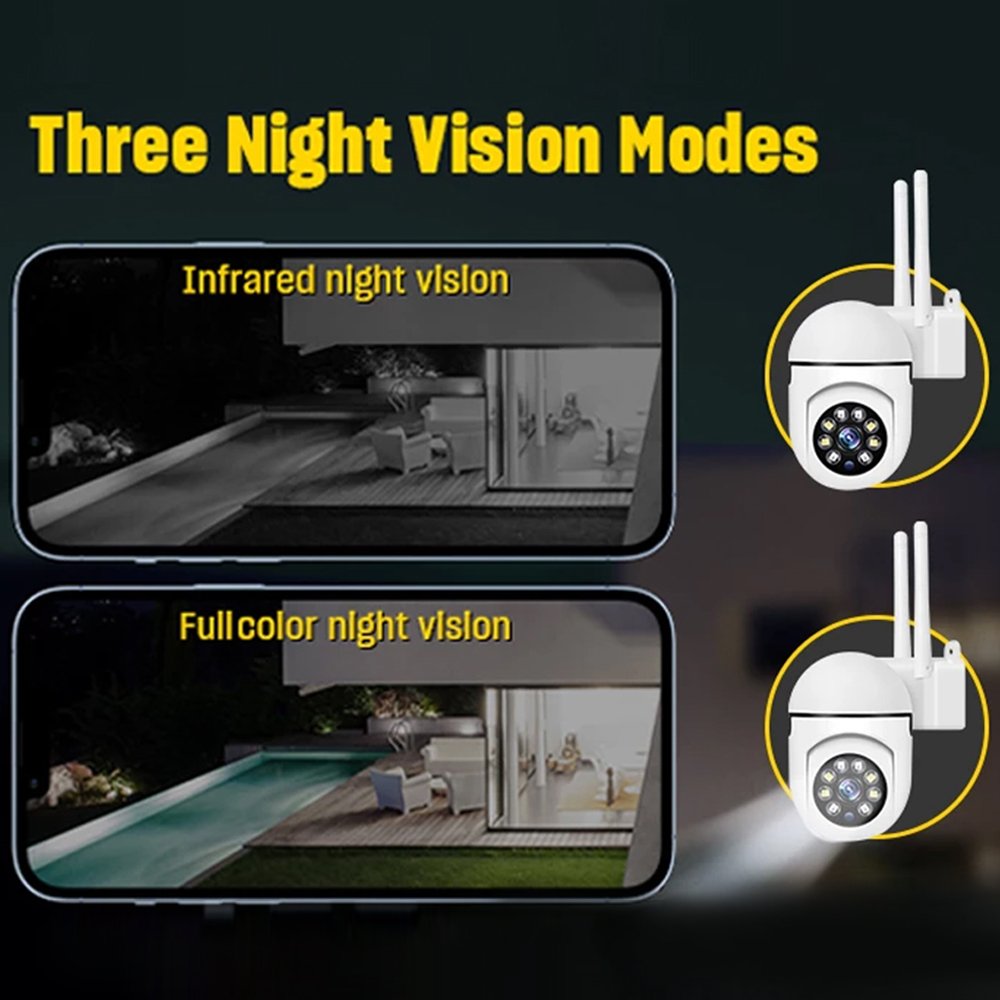 A7 1080P PTZ Network Camera 2MP WIFI Home Security Camera 360 Degree Rotating HD Night Vision Video 360 Camera