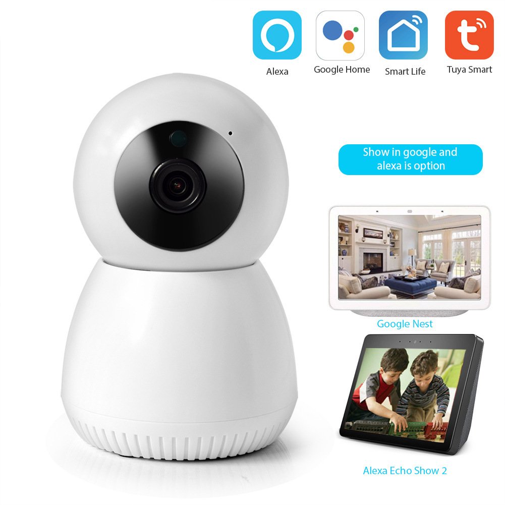 Auto-tracking Wifi IP Camera 1080P Indoor Mini Camera Tuya Smart life Wireless Mini Network Camera