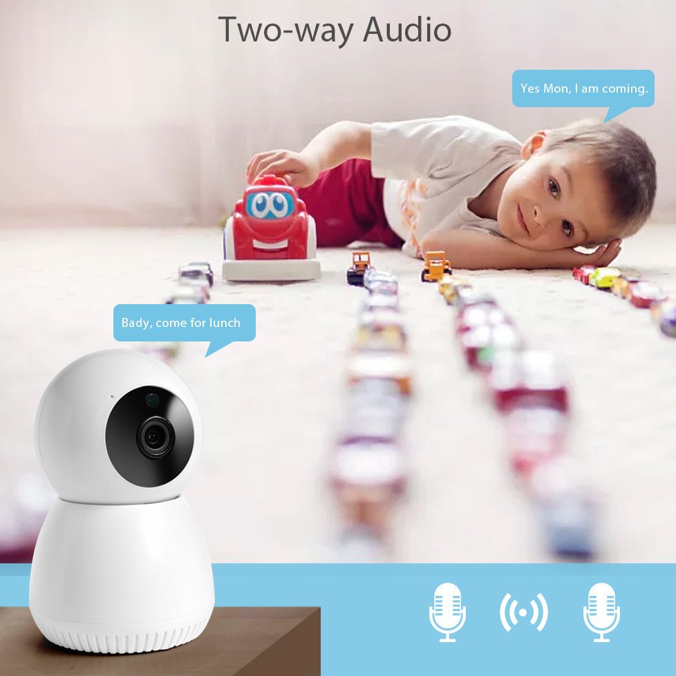 Auto-tracking Wifi IP Camera 1080P Indoor Mini Camera Tuya Smart life Wireless Mini Network Camera