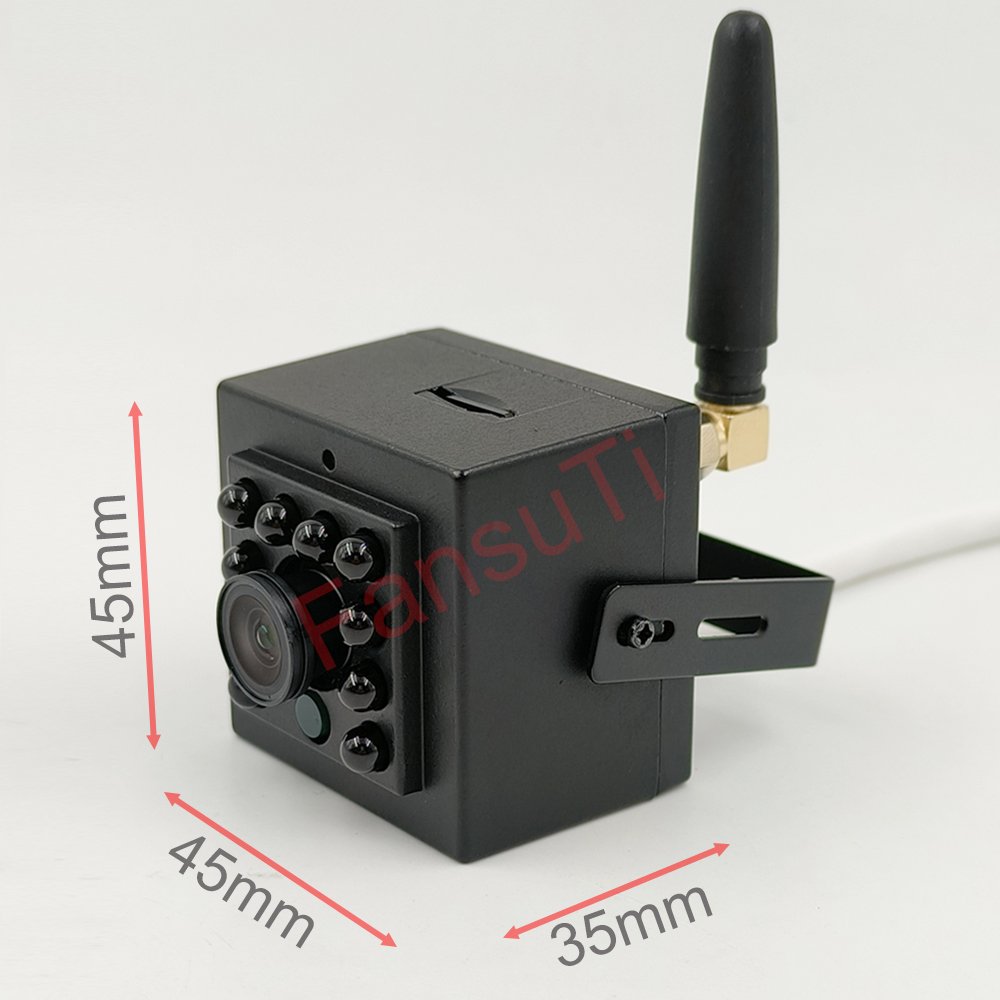 5Mp Mini WiFi Cameras 6X Digital Zoom TF card video storage Motion Detecition One Way Audio Wireless Hidden mini cameras