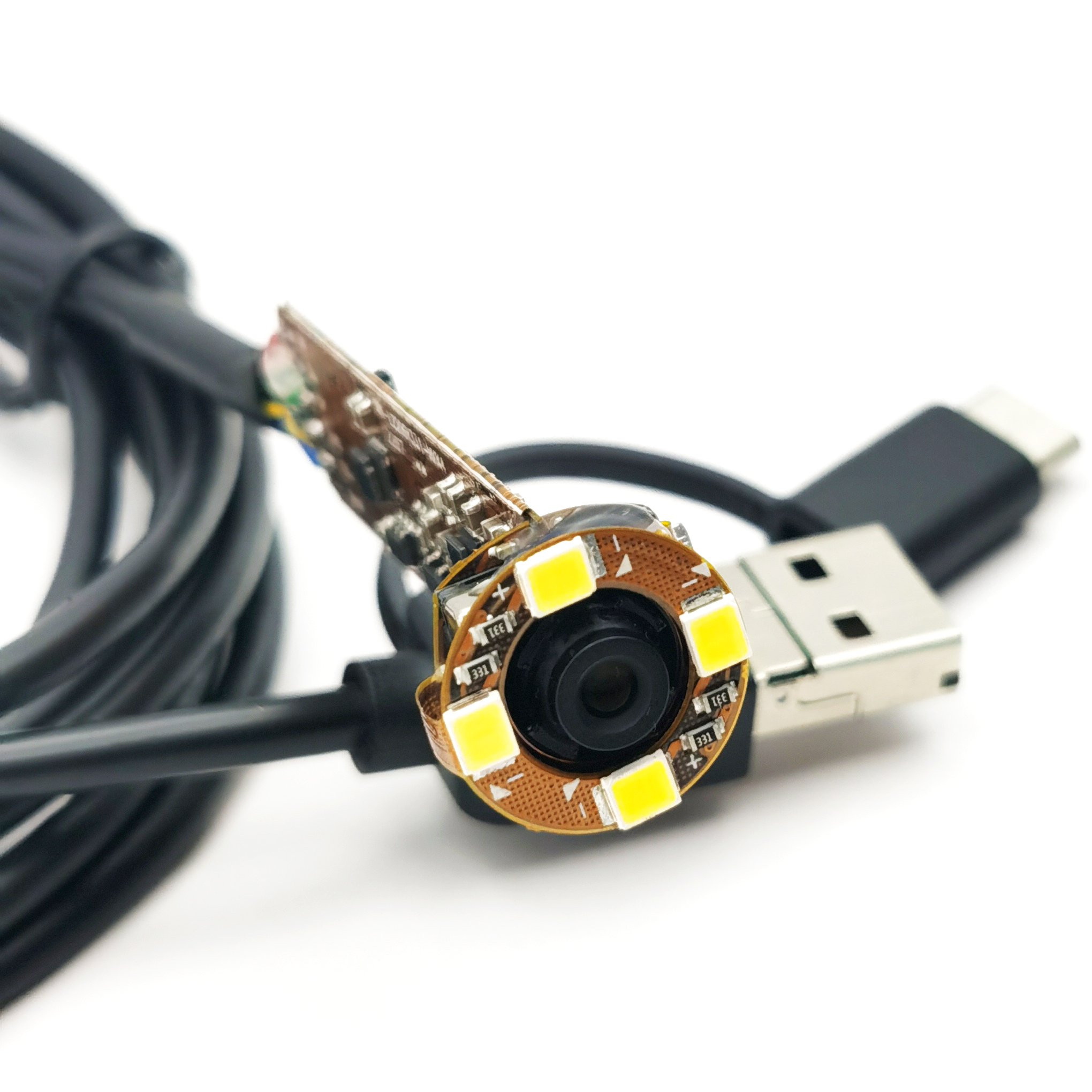 Weinan Electronics Mini 11MP 4K USB Endoscope Camera Module UVC Compliant Plug and Play with Autofocus USB camera Module