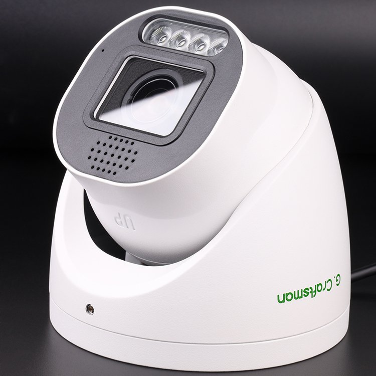 GX-HBVD-M8S 8MP 4K Sony POE Security IP Turret Dome Camera with Varifocal Motorized Zoom Auto Focus Lens Audio SD Card Storage