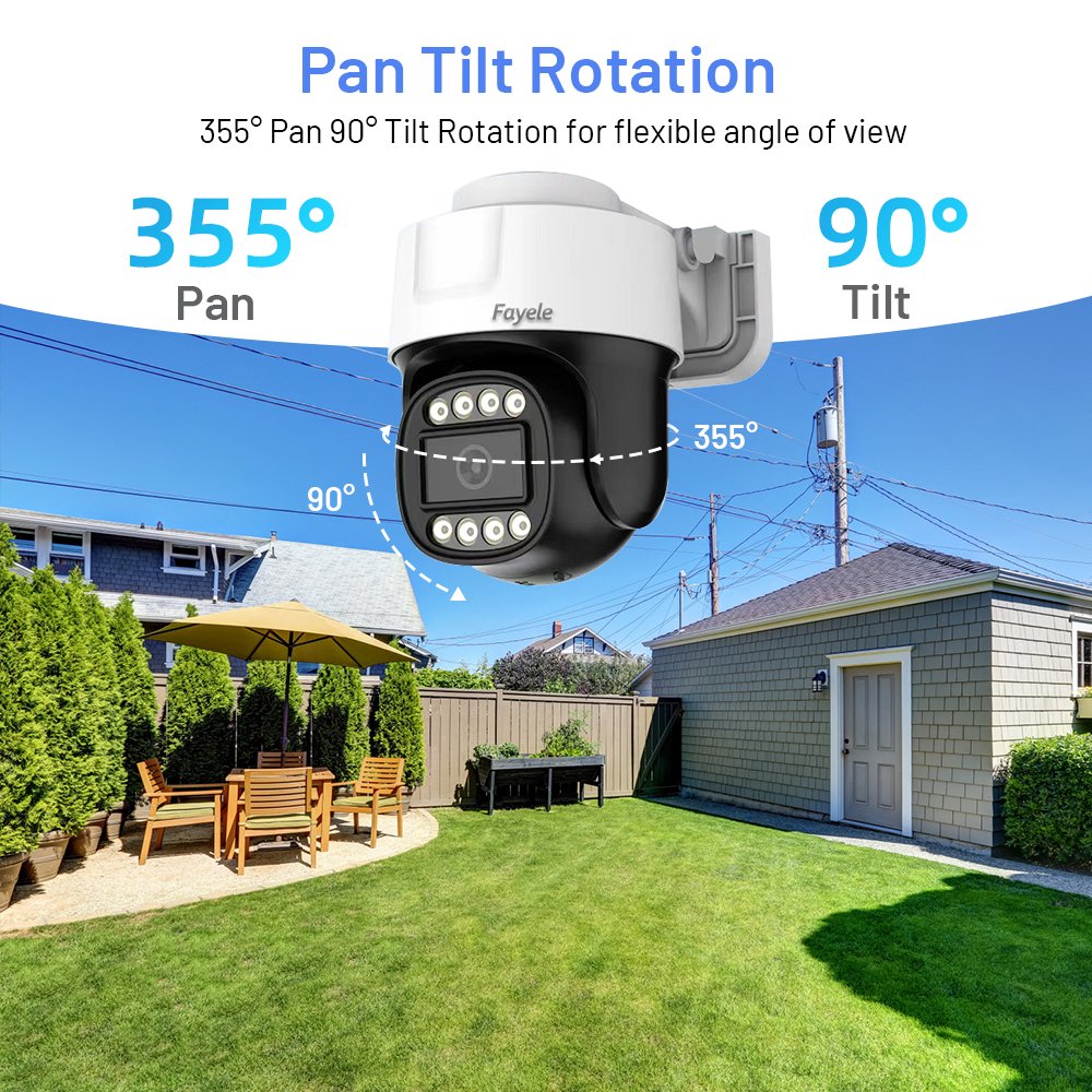 Mini AHD 5MP PTZ Camera Color Night Vision IR UTC TVI Coaxial Audio BNC Coax PTZ Control CVBS 4in1 Analog Security Camera 2MP