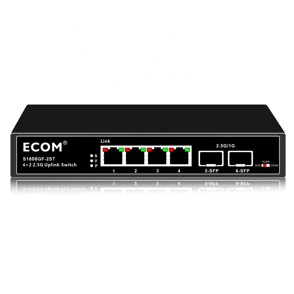 5/8 Ports Poe Switch 1000Mbps Gigabit Support VLAN IEEE802.3at/af 60W 30W IP cameras Wireless AP 48V Active network Switch