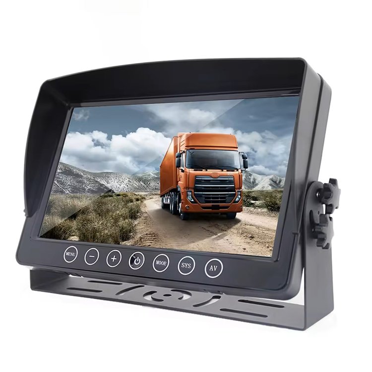 Auto Electronics Reverse Waterproof Automatic Camera Monitor System Digital 9 Inches TFT LCD Car Rear View Color Screen Monitor