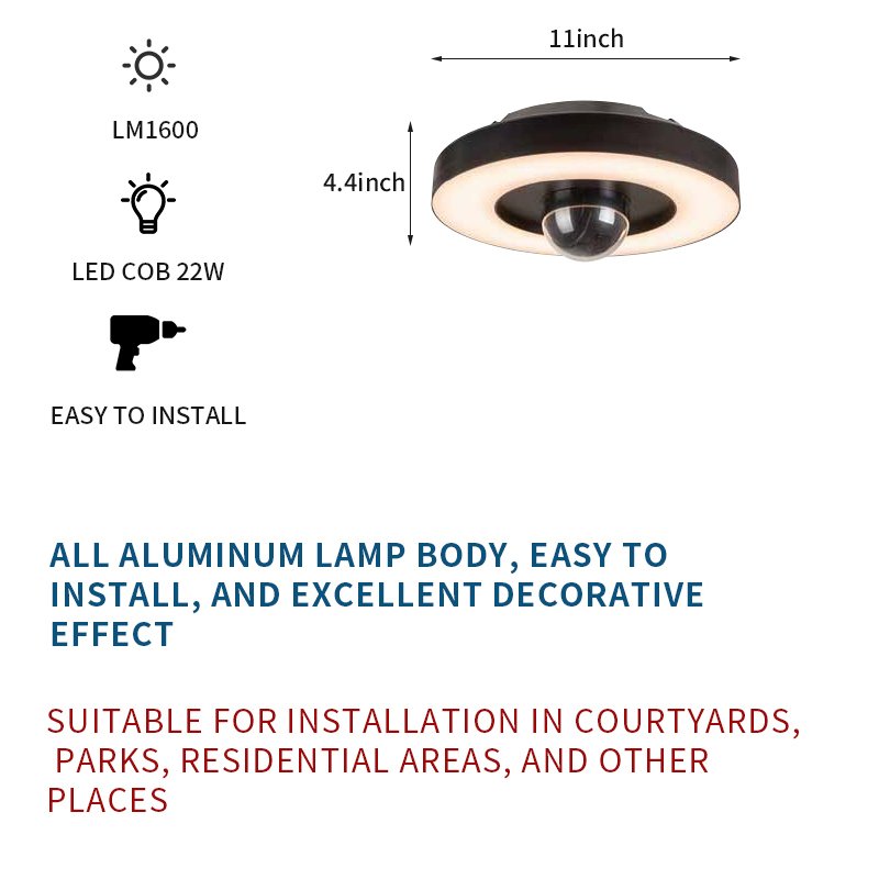 Hot Sale Style Garden Security Light Can Video Conversation With Sensor Outdoor Wifi Light LED Security camera