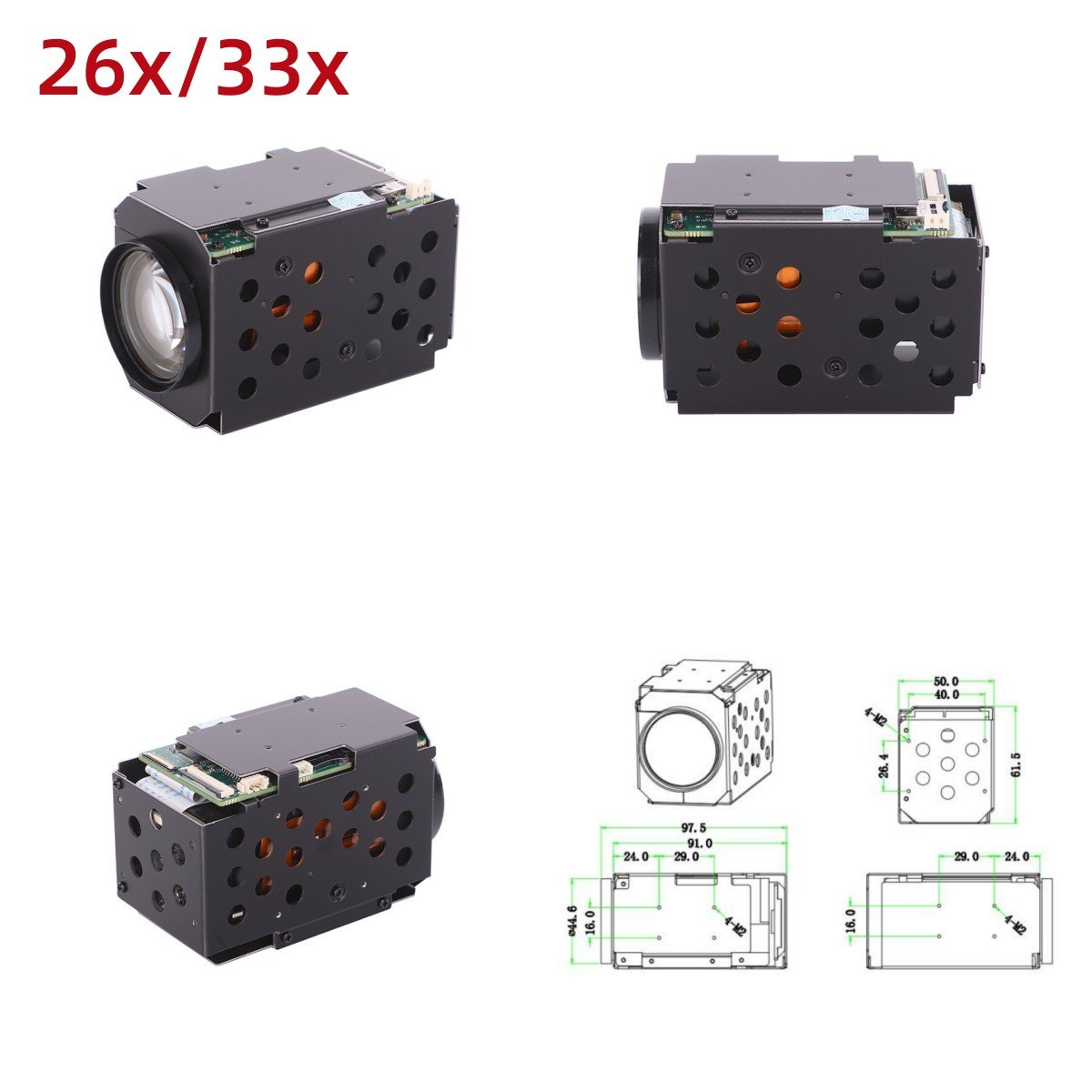 UNIVISION UV-ZNS2120 FREE SDK 20x Optical Zoom 2MP Network Camera