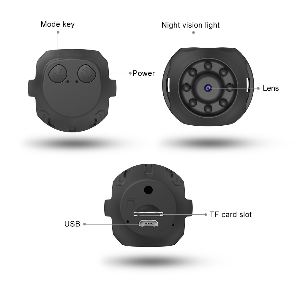 WK10 New Mini Wifi Camera 1080P Infrared Night Vision Home Security Camera Indoor And Outdoor Remote real-time viewing Cameras