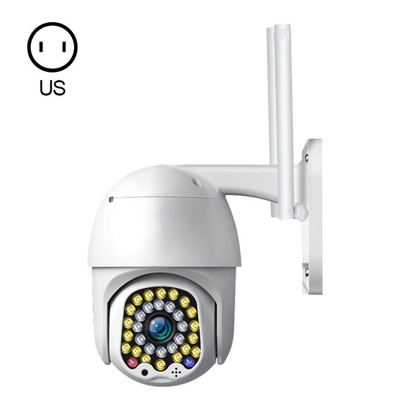 YCC365 1080P HD Security Cameras Wireless Outdoor PTZ Surveillance Cameras Full Color Night Vision Wifi IP Camera