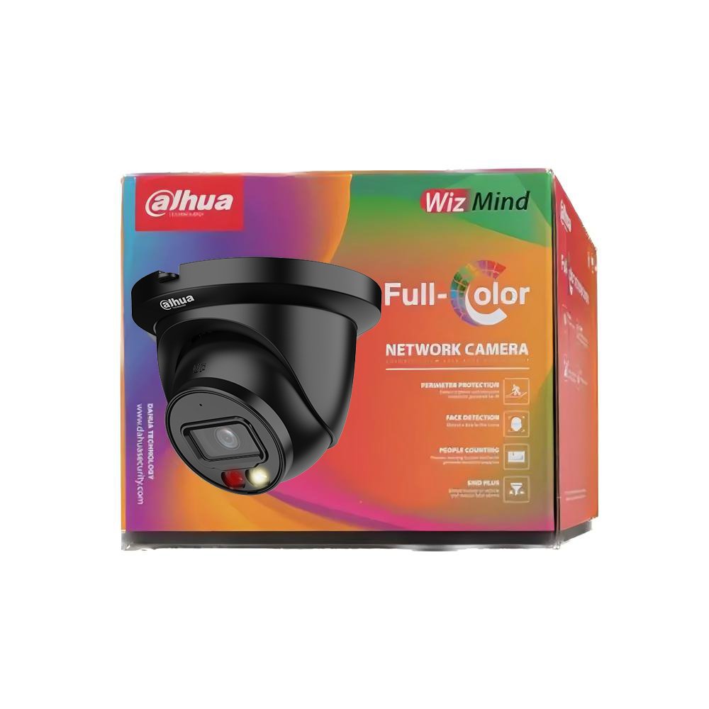 DAHUA original brand 2.8mm bulk stock IPC-HDW2449TM-S-IL black 4MP Smart Dual Light Fixed-focal Eyeball WizSense Network Camera
