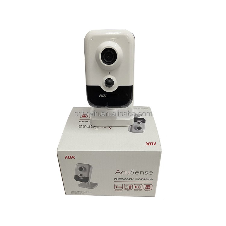 Hik Acusense Built-in Mic Speaker Two Way Talk Motion Detection 4MP Mini Cube Camera DS-2CD2443G2-I