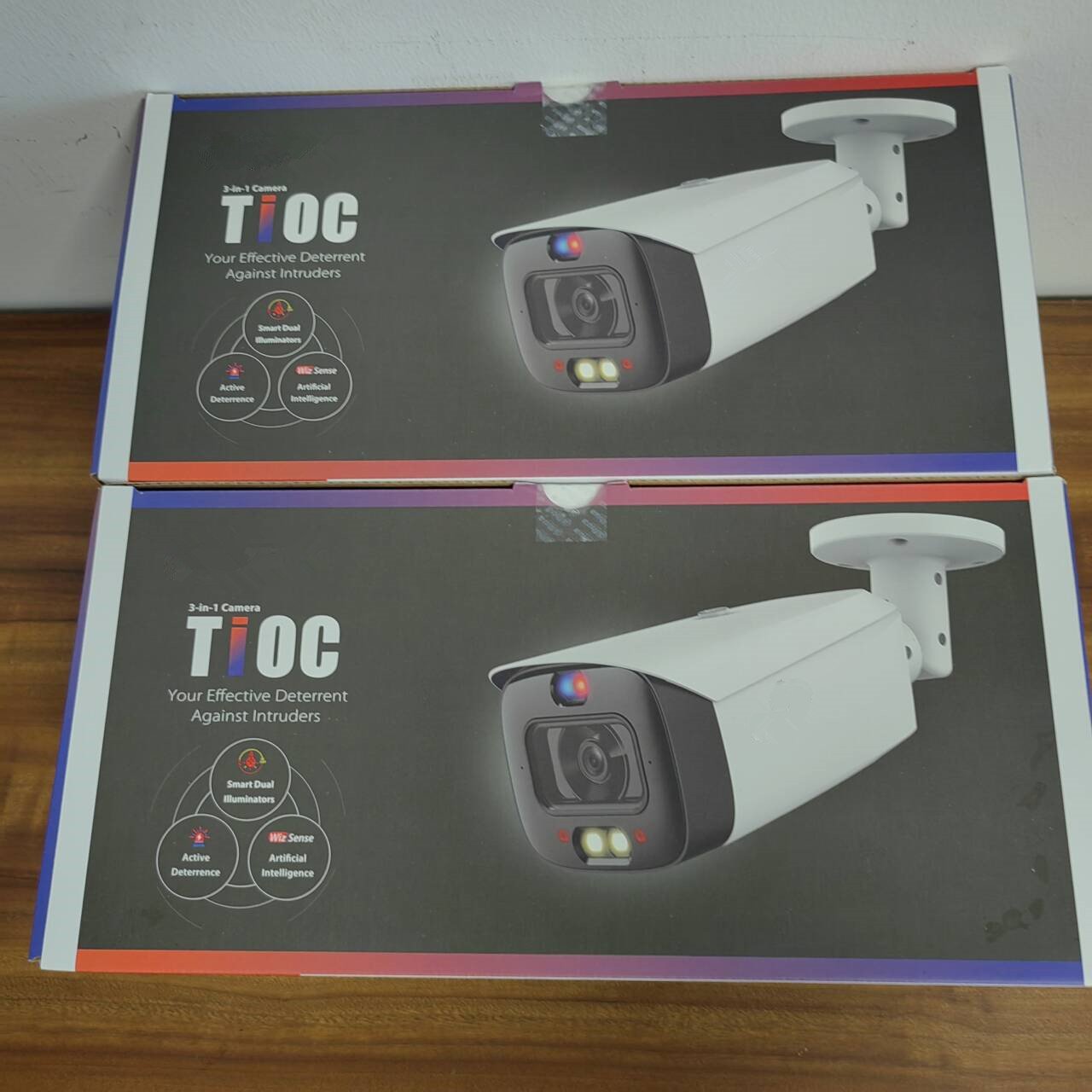 IPC-HFW3849T1-AS-PV TIOC 8MP Full-color Active Deterrence Fixed-focal Bullet WizSense Network Camera