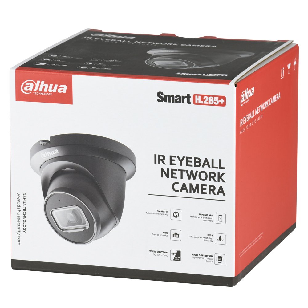 IPC-HDW2431TM-AS-S2 Dahua 4MP Built-in MIC Lite Series In stock WDR IR Mini Eyeball Network Camera CCTV Security Camera