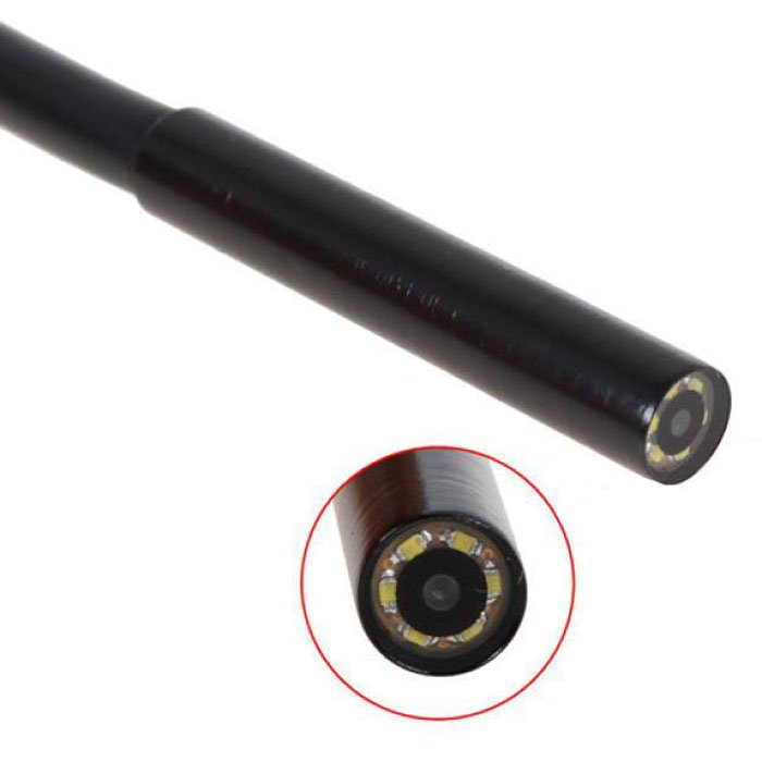 6LED 5.5mm MINI Camera Endoscope Waterproof Borescope Inspection Tube Pipe Camera