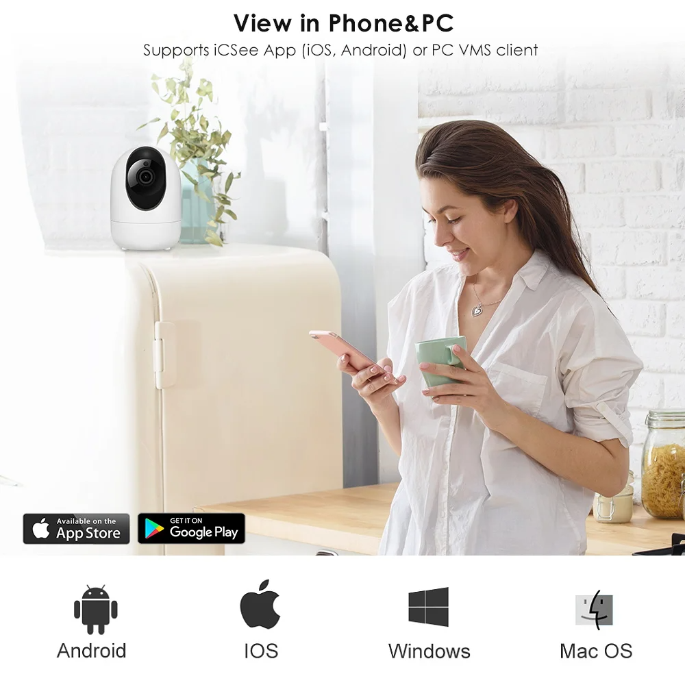 2MP 3MP Wifi Baby ptz Camera Indoor Ip 3mp Wifi Cameras Baby Ptz Security Night Vision ICSEE Wireless Baby mini Network Camera