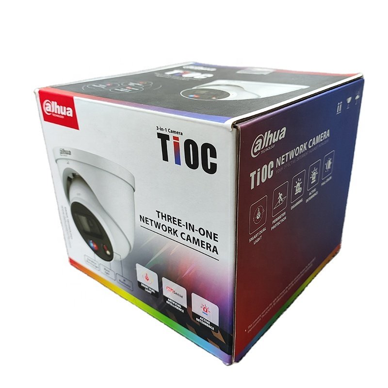 Dahua Original IPC-HDW3541EM-S-S2 5MP IR Fixed-focal Eyeball WizSense Network Camera Max. 256 G Micro SD card built-in Mic