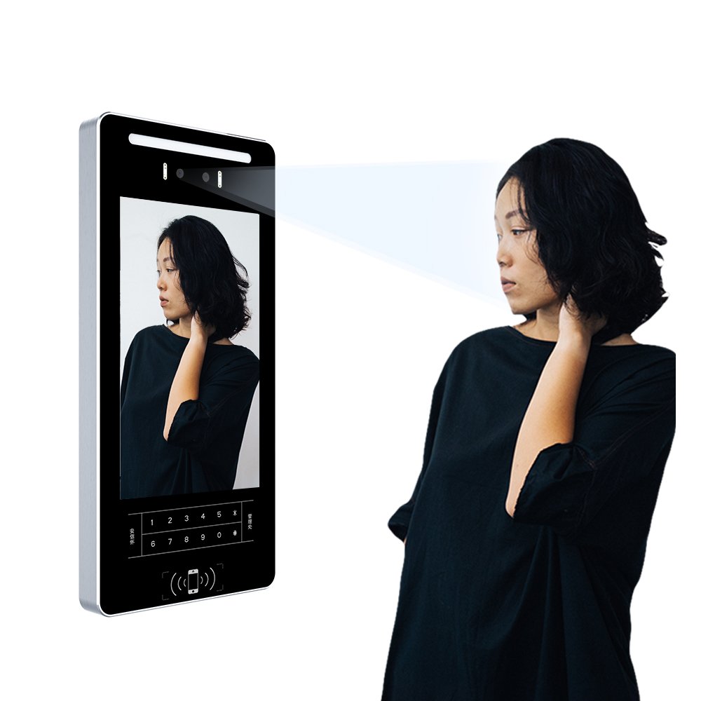 10.1inch HD screen face recognition visual intercom terminal digital cloud intercom Android system