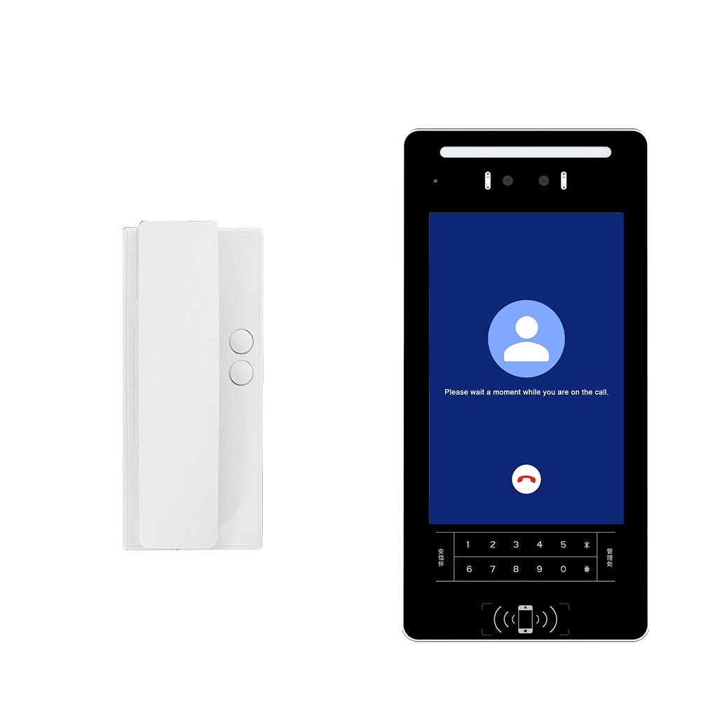 10.1inch HD screen face recognition visual intercom terminal digital cloud intercom Android system