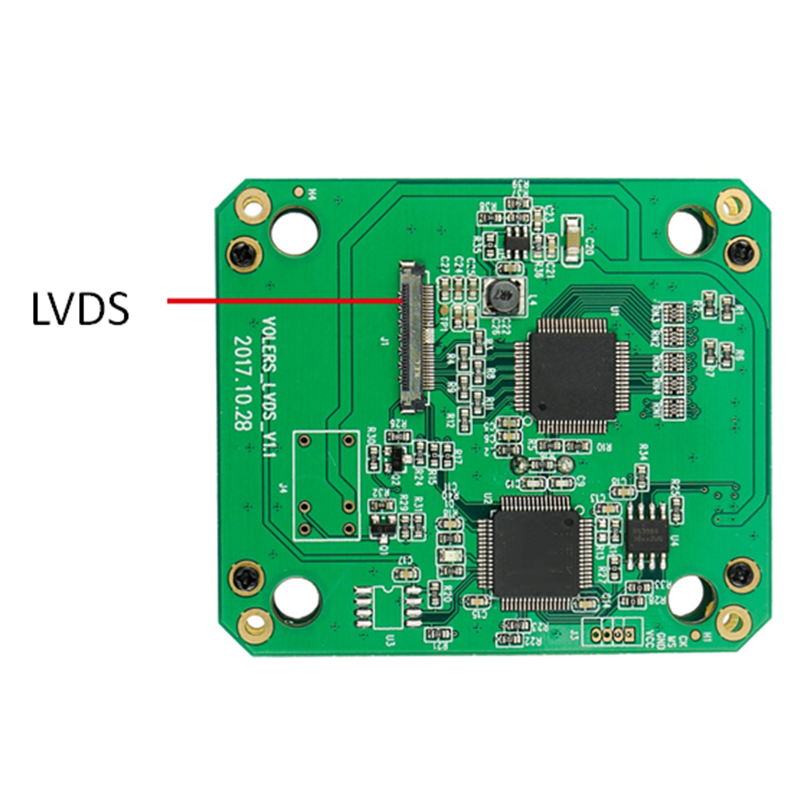 Digital Zoom Camera Used 3-in-1 Board Convert LVDS to CVBS/3G-SDI Tail Board