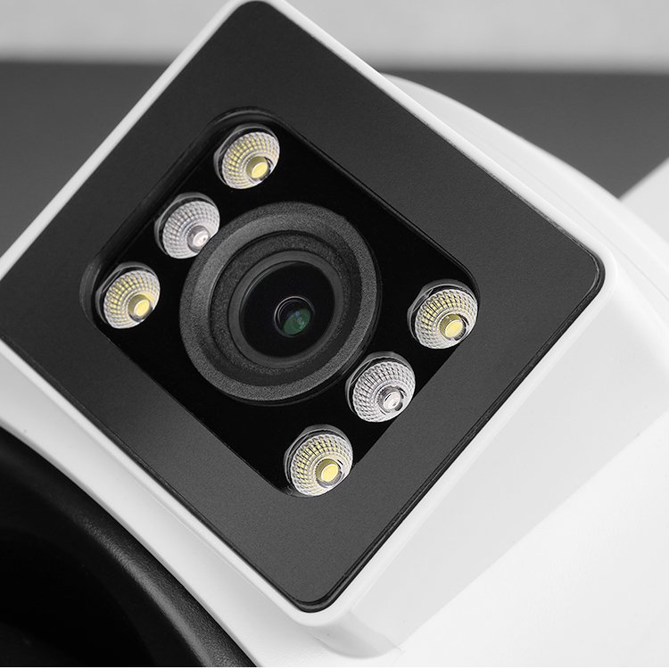 GW-P3FVD-M2H G.Craftsman 360 PTZ Network IP WIFI Camera Three Lens Linkage 6X Zoom Surveillance Outdoor Waterproof Home Security