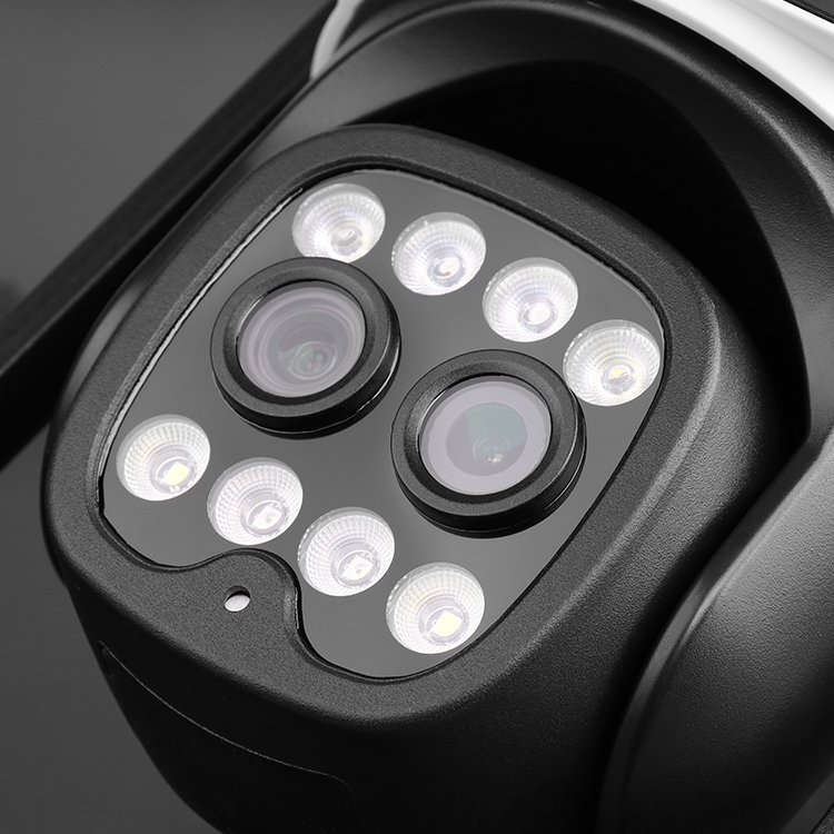 GW-P3FVD-M2H G.Craftsman 360 PTZ Network IP WIFI Camera Three Lens Linkage 6X Zoom Surveillance Outdoor Waterproof Home Security