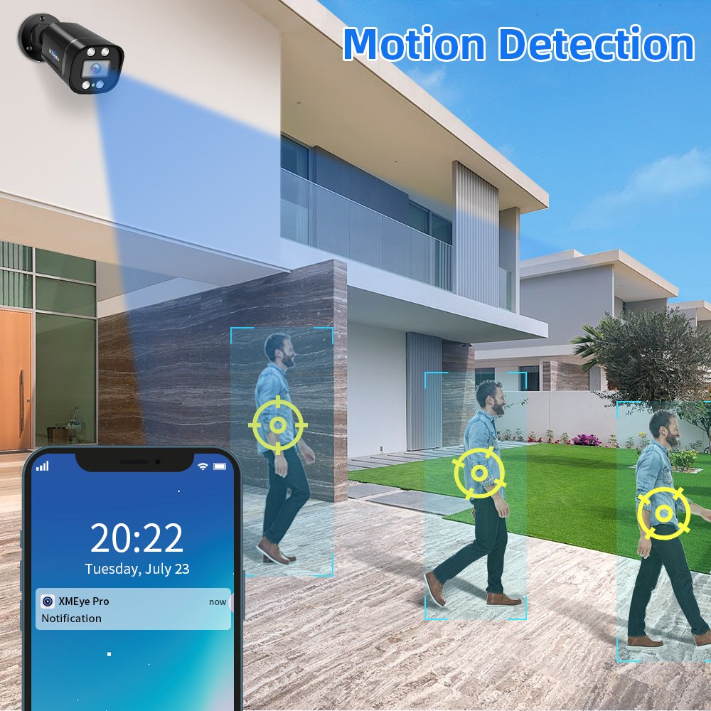 Hiseeu 5MP IP66 AHD Camera Outdoor night vision Analog camera