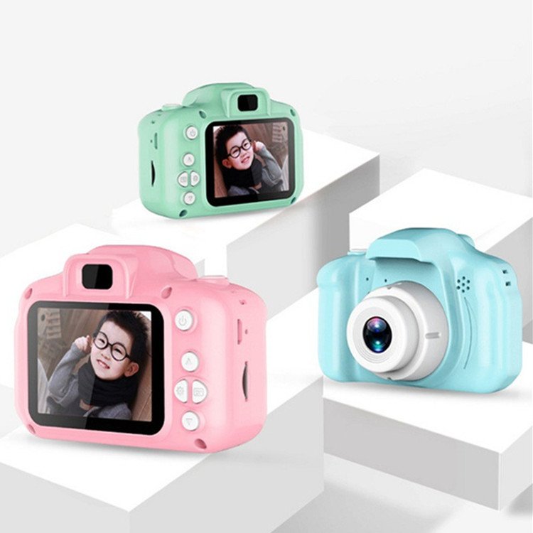 Cheapest hot selling Single lens X2 mini digital video kids camera for kids 1080P children camera toy gifts