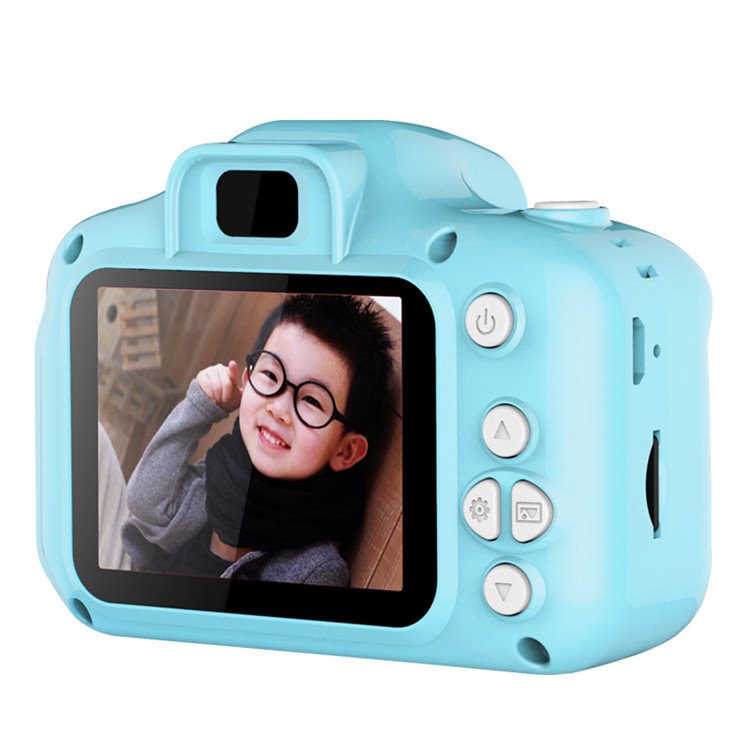 Cheapest hot selling Single lens X2 mini digital video kids camera for kids 1080P children camera toy gifts